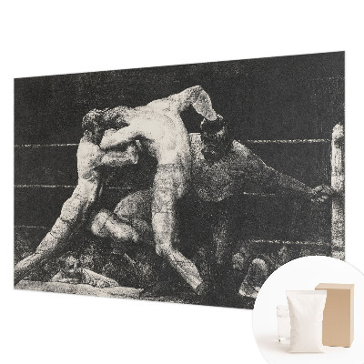 Fototapeta na ścianę z motywem pojedynku bokserów