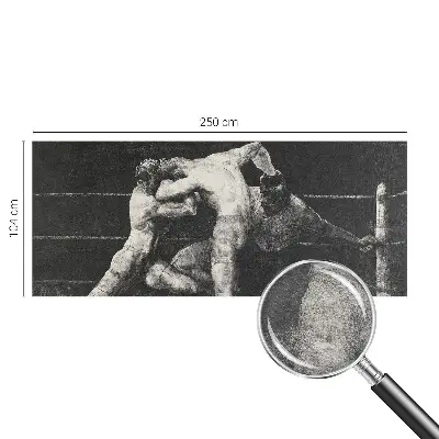 Fototapeta na ścianę z motywem pojedynku bokserów