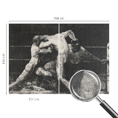 Fototapeta na ścianę Fototapeta na ścianę Pojedynek bokserów