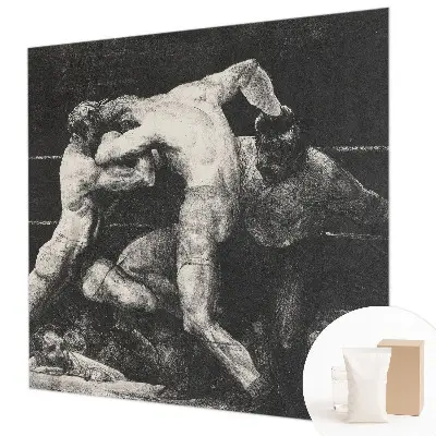 Fototapeta na ścianę z motywem pojedynku bokserów