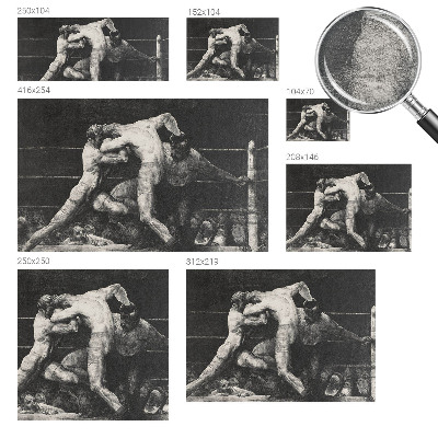 Fototapeta na ścianę Fototapeta na ścianę Pojedynek bokserów