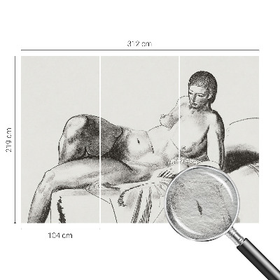 Tapeta fotograficzna fizelinowa Tapeta fotograficzna fizelinowa Artystyczny akt