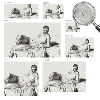 Tapeta fotograficzna fizelinowa Tapeta fotograficzna fizelinowa Artystyczny akt