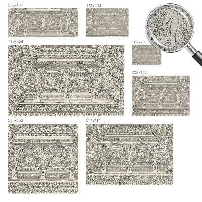 Dekoracyjna fototapeta na ścianę Dekoracyjna fototapeta na ścianę Ornament klasyczny