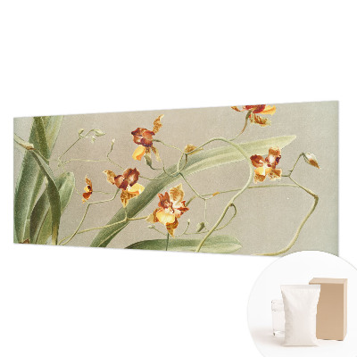 Fototapeta fizelinowa do sypialni z motywem klasycznych orchidei