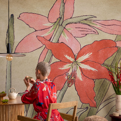 Tapeta fotograficzna Kwiaty liliowca