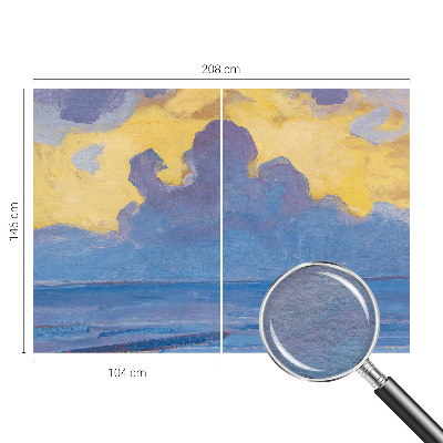 Dekoracyjna fototapeta na ścianę Pejzaż chmur