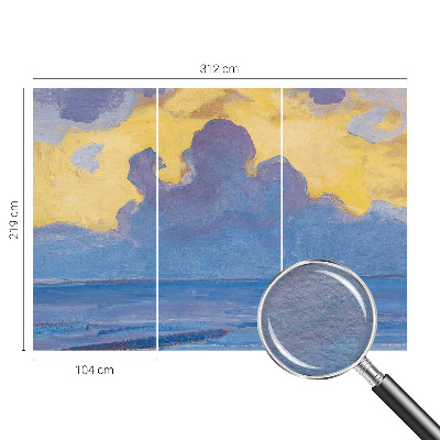 Dekoracyjna fototapeta na ścianę Pejzaż chmur