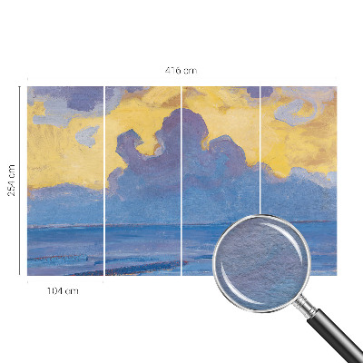 Dekoracyjna fototapeta na ścianę Pejzaż chmur