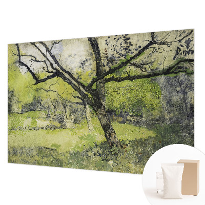 Fototapeta fizelinowa z nadrukiem Wiosenny park