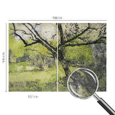 Fototapeta fizelinowa z nadrukiem Fototapeta fizelinowa z nadrukiem Wiosenny park