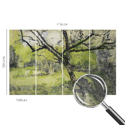 Fototapeta fizelinowa z nadrukiem Fototapeta fizelinowa z nadrukiem Wiosenny park