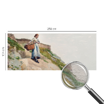 Tapeta fotograficzna z motywem kobiecego pejzażu