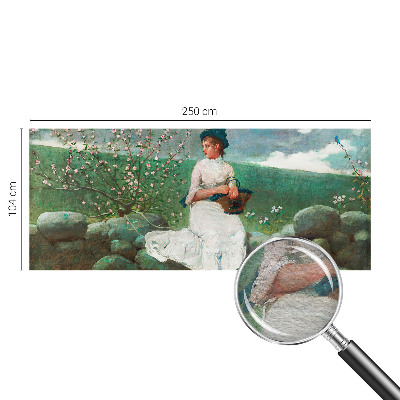 Tapeta fotograficzna fizelinowa Kwietny spokój