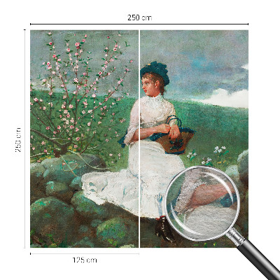 Tapeta fotograficzna fizelinowa Kwietny spokój