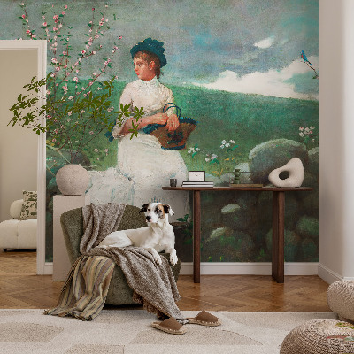 Tapeta fotograficzna fizelinowa Kwietny spokój