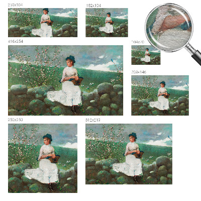 Tapeta fotograficzna fizelinowa Kwietny spokój