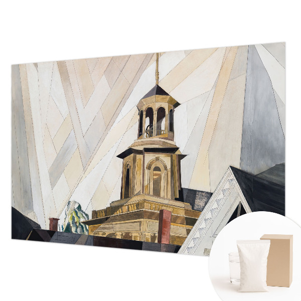 Dekoracyjna fototapeta na ścianę z motywem architektonicznej wieży