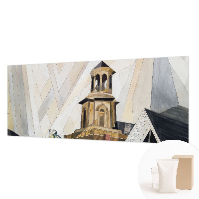 Dekoracyjna fototapeta na ścianę z motywem architektonicznej wieży