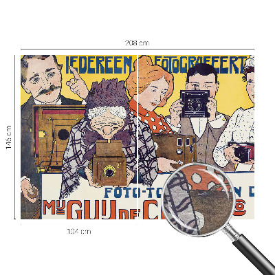 Nowoczesna fototapeta do salonu Fotograficzna pasja