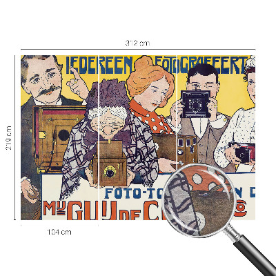 Nowoczesna fototapeta do salonu Fotograficzna pasja