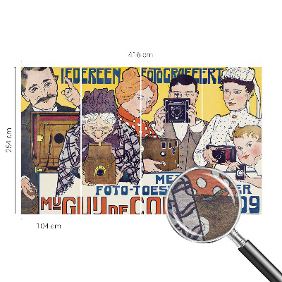 Nowoczesna fototapeta do salonu Fotograficzna pasja