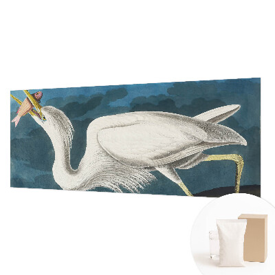 Fototapeta fizelinowa z nadrukiem Fototapeta fizelinowa z nadrukiem Ptak z rybą