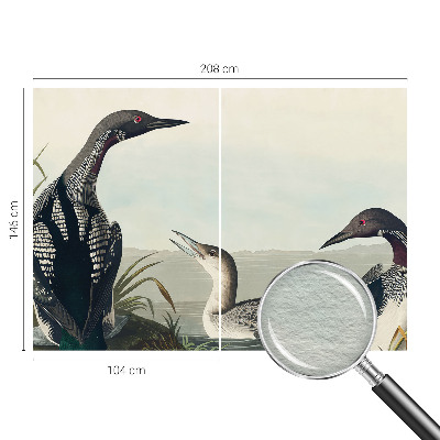 Fototapeta fizelinowa z nadrukiem Ptaki nad wodą