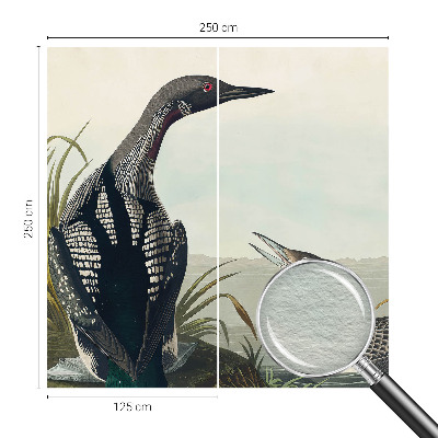 Fototapeta fizelinowa z nadrukiem Ptaki nad wodą