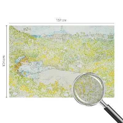 Fototapeta fizelinowa do sypialni z motywem wiosennego relaksu