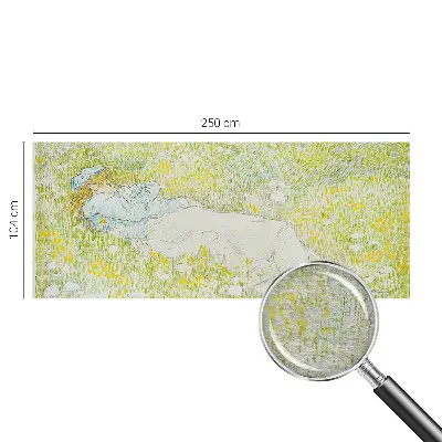 Fototapeta fizelinowa do sypialni z motywem wiosennego relaksu