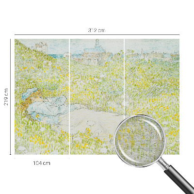 Fototapeta fizelinowa do sypialni Fototapeta fizelinowa do sypialni Wiosenny relaks