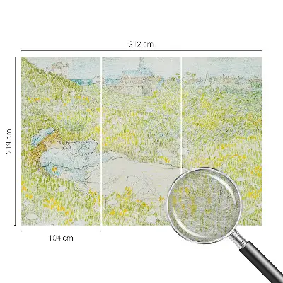 Fototapeta fizelinowa do sypialni z motywem wiosennego relaksu