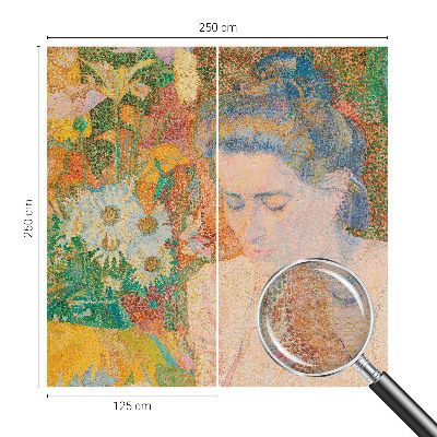 Tapeta fotograficzna Kwiatowy portret