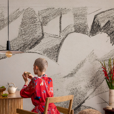 Tapeta fotograficzna fizelinowa Tapeta fotograficzna fizelinowa Postać leżąca