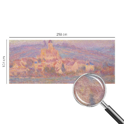 Nowoczesna fototapeta do salonu z motywem urokliwego miasteczka