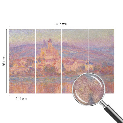 Nowoczesna fototapeta do salonu Urokliwe miasteczko