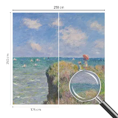 Fototapeta fizelinowa z nadrukiem z motywem spokojnego krajobrazu