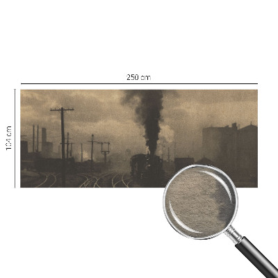 Fototapeta na ścianę z motywem przemysłowego pejzażu