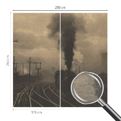 Fototapeta na ścianę z motywem przemysłowego pejzażu