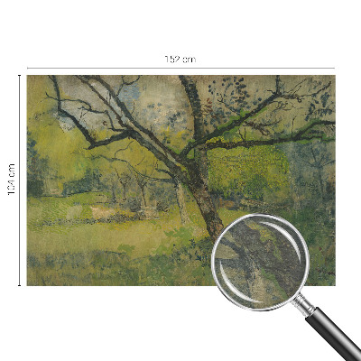 Tapeta fotograficzna z motywem zielonego pejzażu