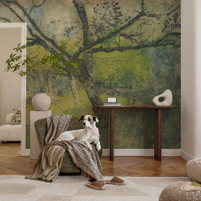 Tapeta fotograficzna Zielony pejzaż