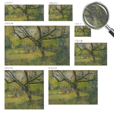 Tapeta fotograficzna Zielony pejzaż