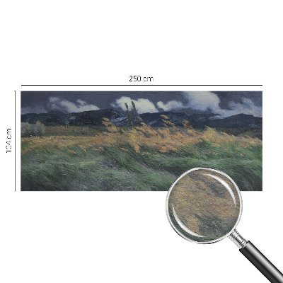 Tapeta fotograficzna fizelinowa Tapeta fotograficzna fizelinowa Dmuchane trawy