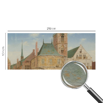 Nowoczesna fototapeta do salonu Nowoczesna fototapeta do salonu Zabytkowy ratusz