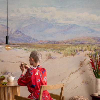 Dekoracyjna fototapeta na ścianę Dekoracyjna fototapeta na ścianę Pustynny pejzaż