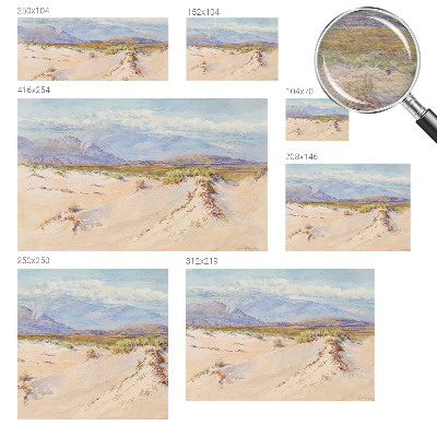 Dekoracyjna fototapeta na ścianę Dekoracyjna fototapeta na ścianę Pustynny pejzaż