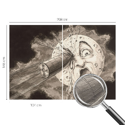 Fototapeta na ścianę Fototapeta na ścianę Kosmiczna kolizja