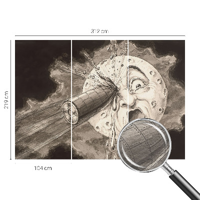 Fototapeta na ścianę Fototapeta na ścianę Kosmiczna kolizja