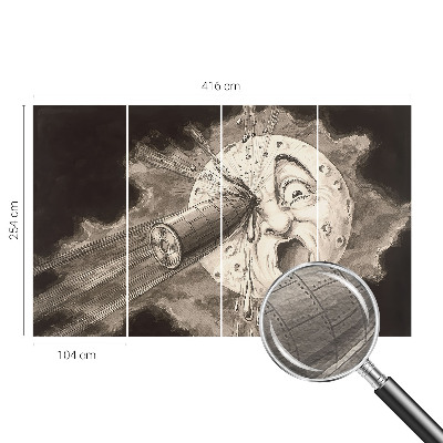 Fototapeta na ścianę Fototapeta na ścianę Kosmiczna kolizja